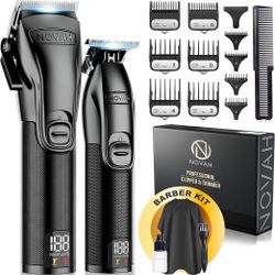 Novah Professional Hair Clippers and Trimmer Set