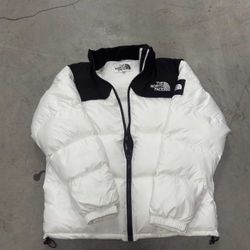 White North face Puffer