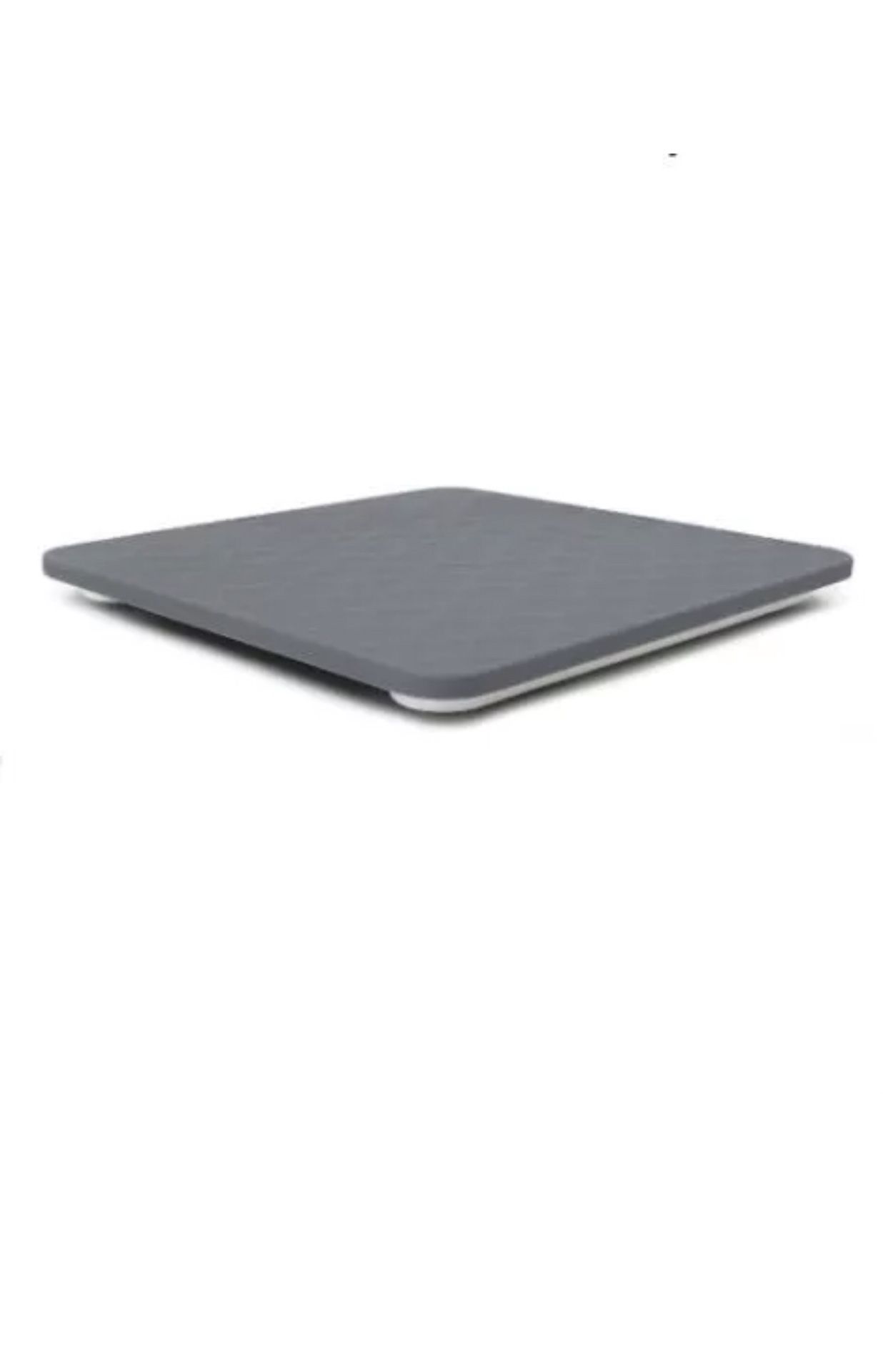 Designer Bathroom Scale with Textured Silicone Cover Gray -Greater Goods