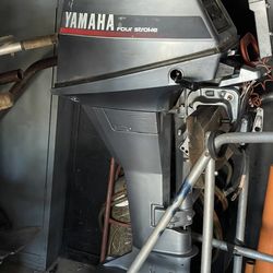 Yamaha 9.9 HP 4-stroke electric start outboard