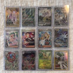 Lot Of 12 Rare Pokemon Cards