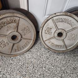 Olympic Weights Plates 45s