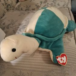 2 Ty Pillow Pals Snap The Turtle Both Clean With Tags