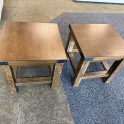 Two Brand New End Tables