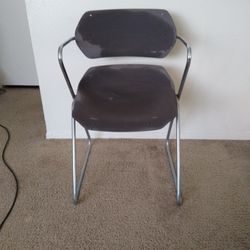 Plastic And Metal Chair 