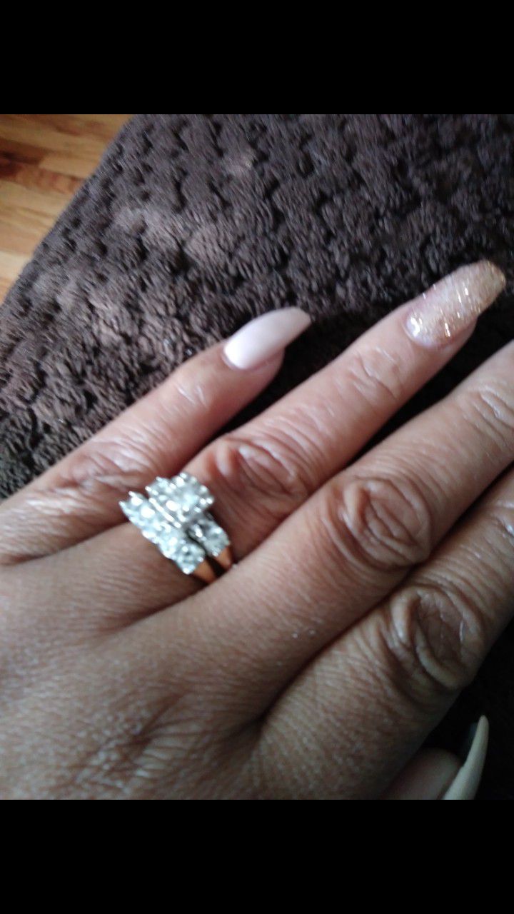 3k diamond wedding ring size8