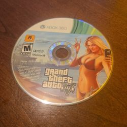 Xbox 360 Gta 5 Disc