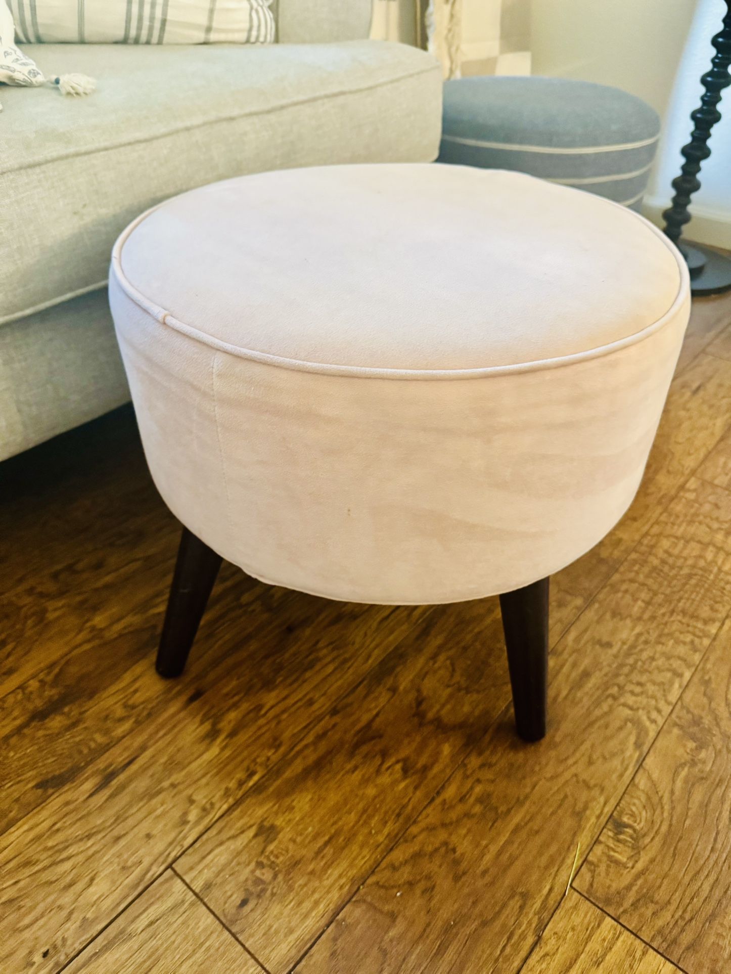 Blush Pink Ottoman/stool From Target