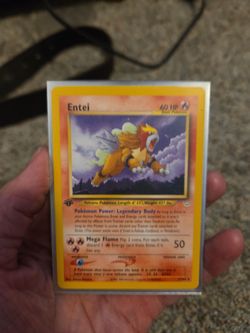 1st edition entei neo revelation non holo