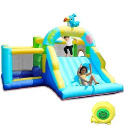 AirMyFun Inflatable Jump Bounce House Ball Pool for Kid Backyard Play &Party Fun