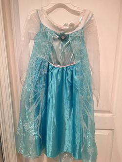 Frozen Elsa princess dress size 9/10