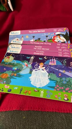 Set of 6Skillmatics Disney Princess Search & Find Game