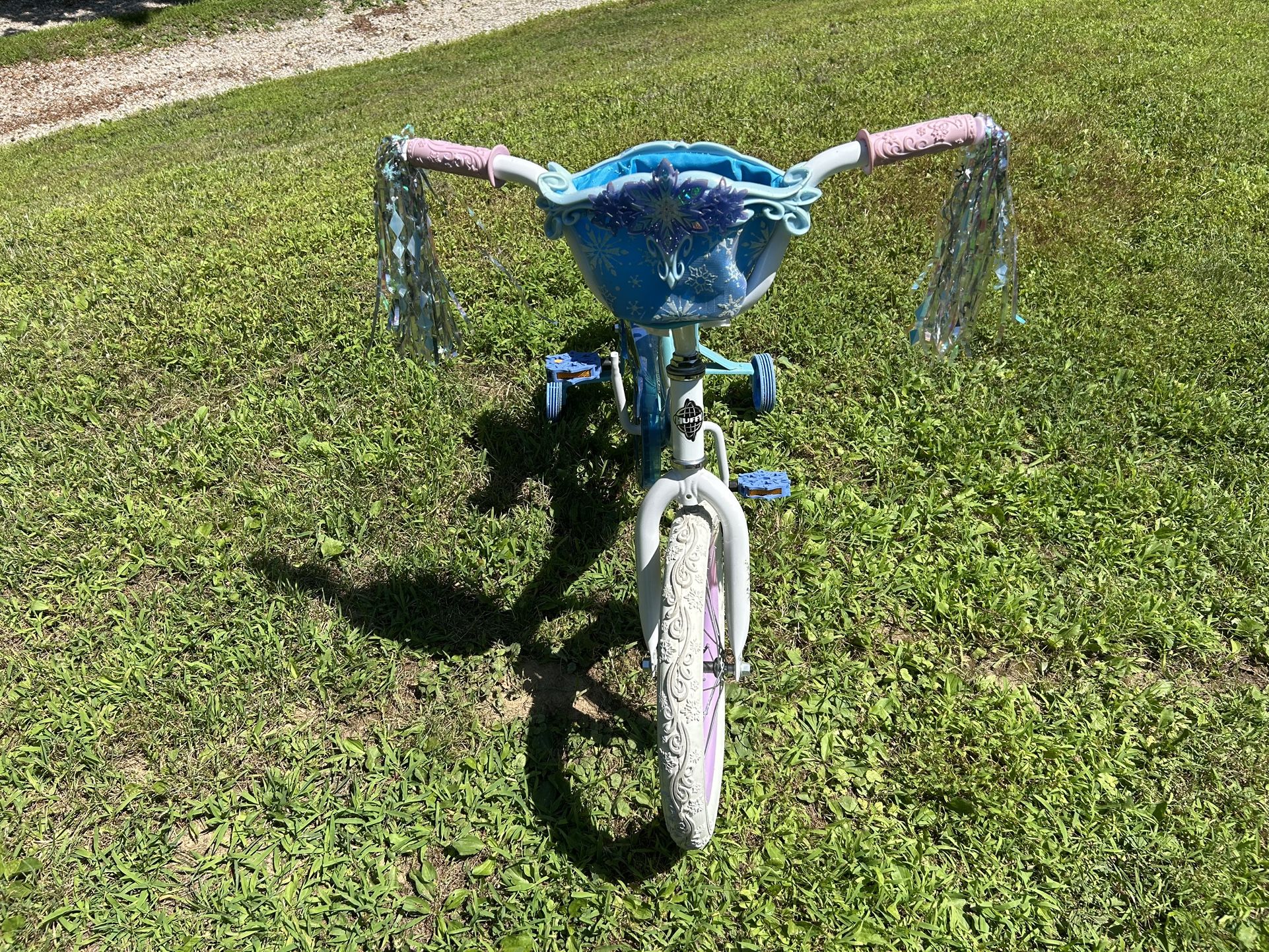 Frozen Girls bike With Training Wheels 