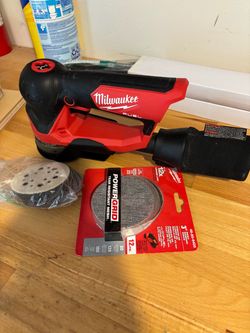 Milwaukee 3 inch sander