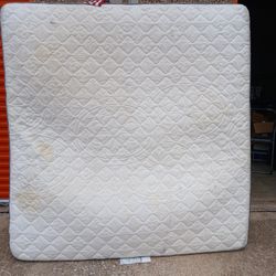 KING MATTRESS and Box Springs W/Headboard 
