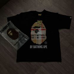 BAPE A Bathing Ape Black Graphic T-Shirt