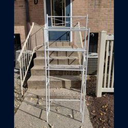 Bathroom Storage Rack $25 No Delivery If Ad Is Listed Its Still Available 