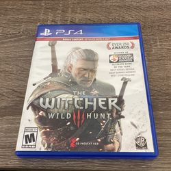 The Witcher 3: Wild Hunt PS4