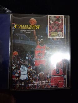 Collectors chronicle Olympic edition with Michael Jordan and sports report