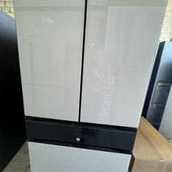 Samsung New Refrigerator Bespoke With Beverage Center.  