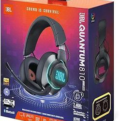 JBL Quantum 810 Headset - Over-Ear Gaming, Streaming, Conferencing, Wireless Hea