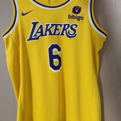 Lebron James Authentic Lakers Jersey Size Small 