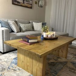 Wood Coffee Table 