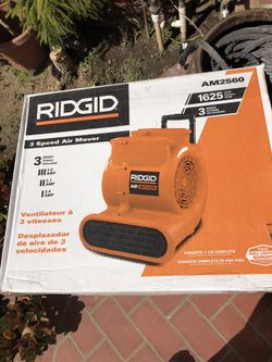 Air mover used only ones