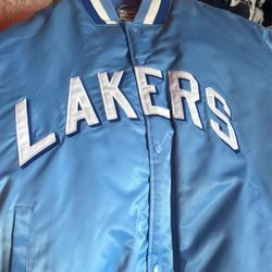 NBA Lakers Coach Jacket 7883-188 in Blue