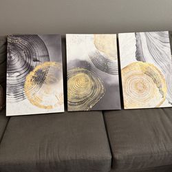 Variety: Hanging Pics, Utility Cart, Decor