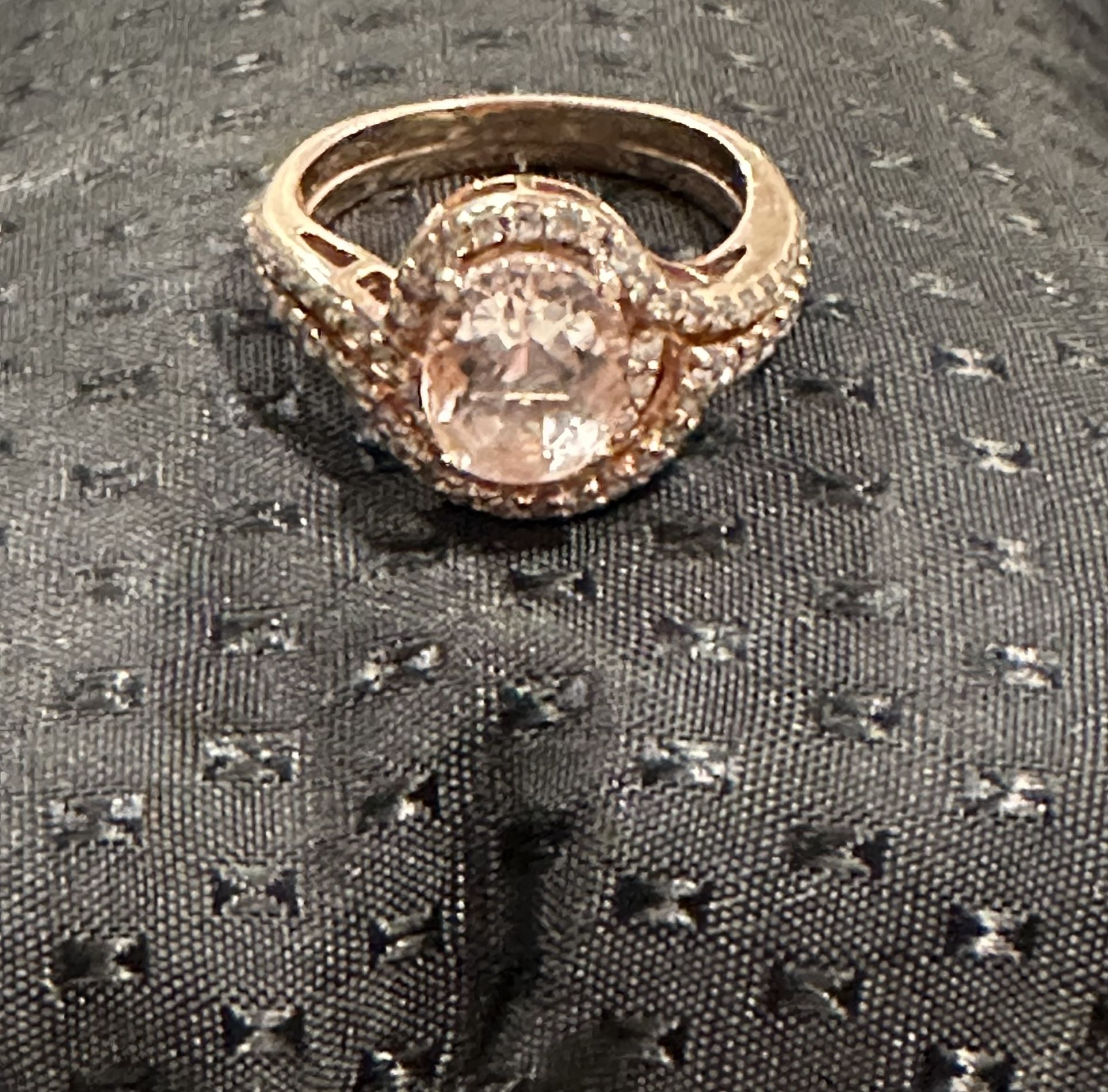 3/4 Carat Morganite 14k Rose Gold Ring