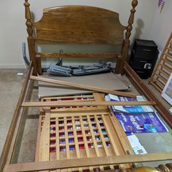 Free Queen Bed With Box spring 