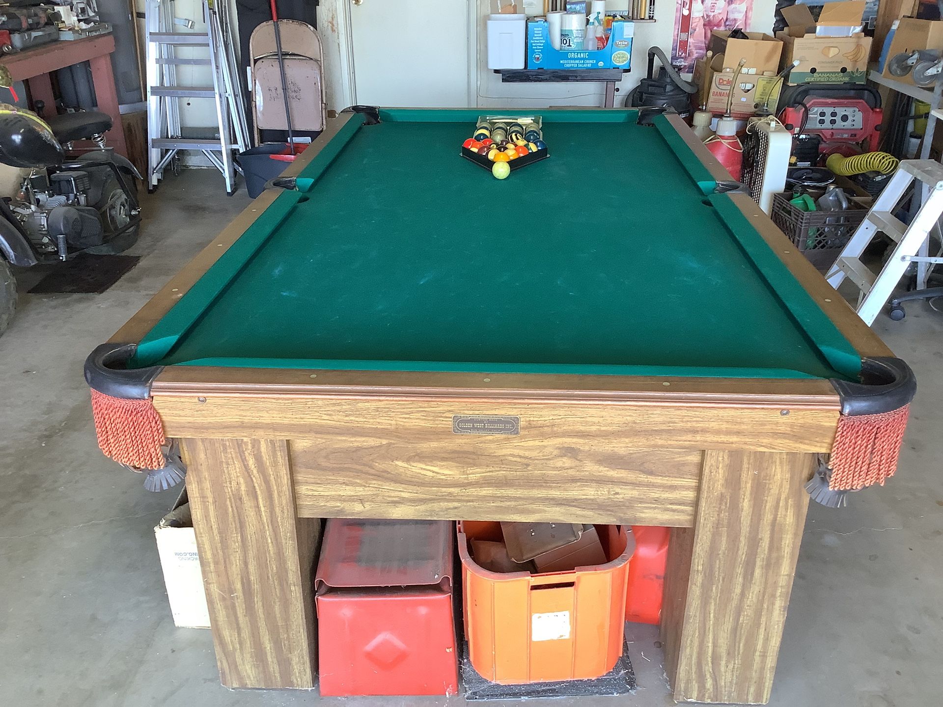 Golden West Billiards  Pool Table