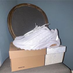 Nike Hot Step Air Terra NOCTA White Leather Low Top Men's Sneakers DH4692-100