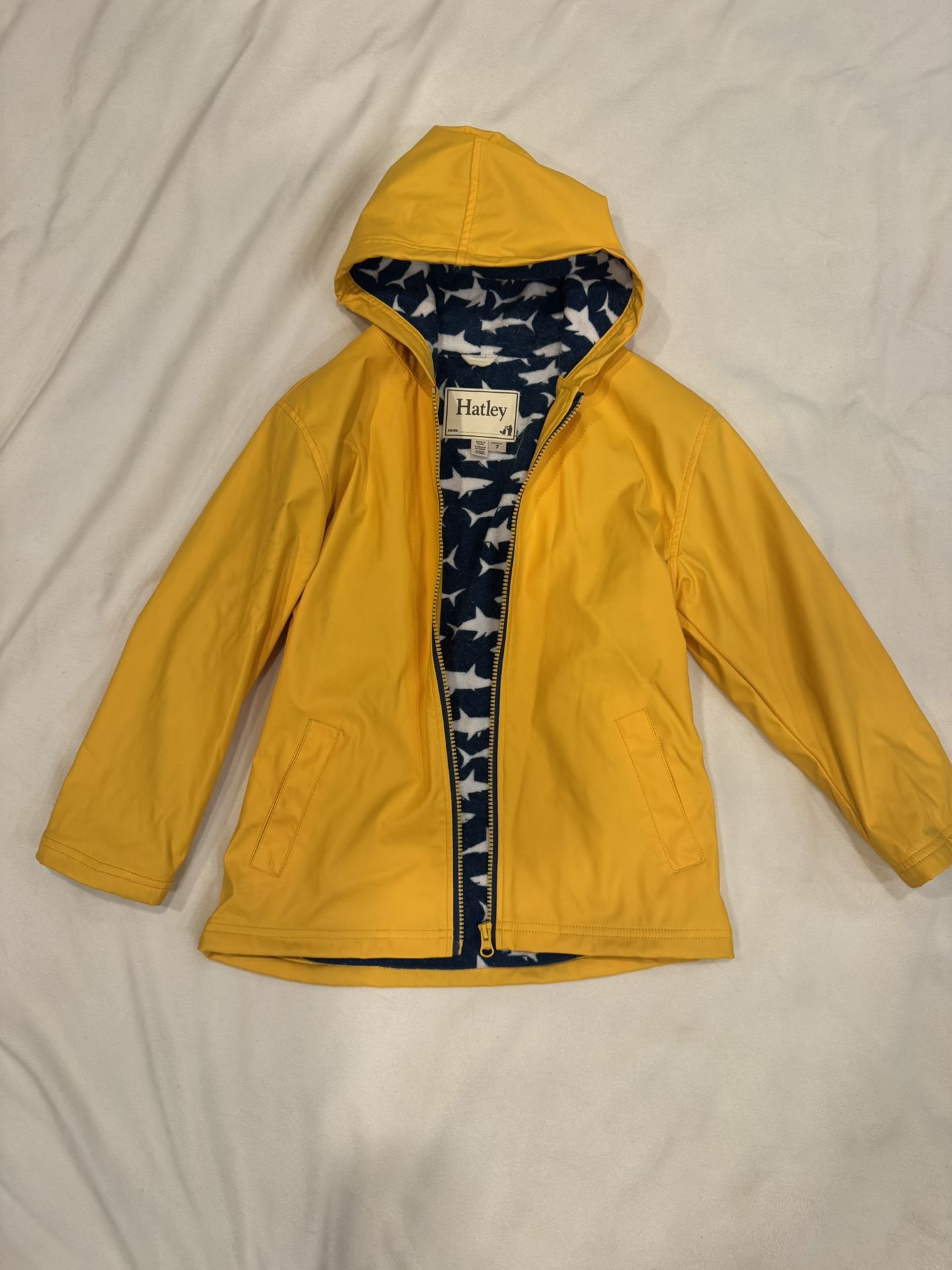 Hatley Yellow Kids Rain Jacket
