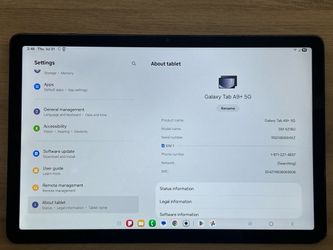 Samsung Galaxy Tab A9+ 11" Wi-Fi Tablet – 128GB Storage, Graphite Color (PO1021235)