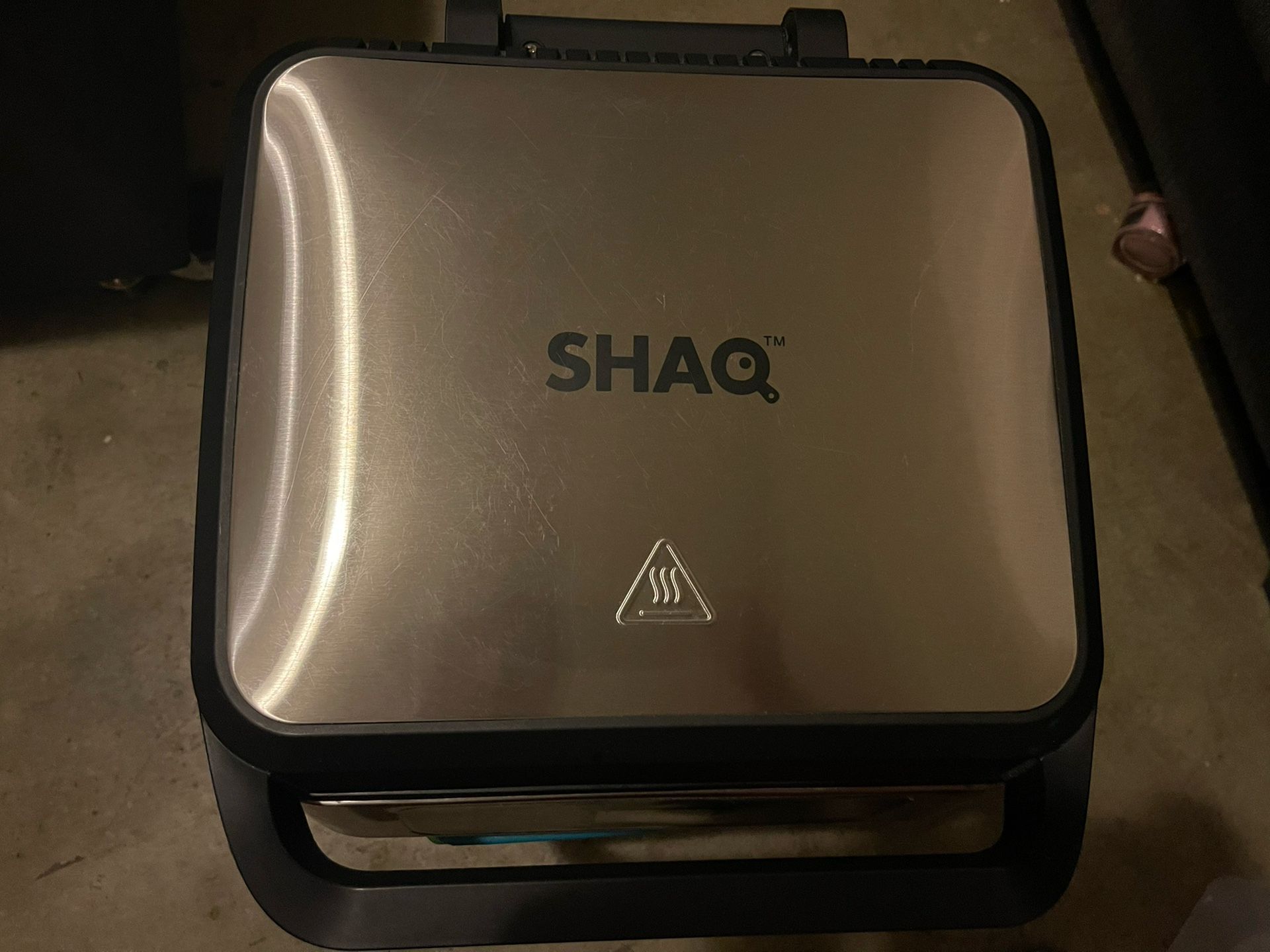 SHAQ Smokeless Grill and Press,Shop HQ ASOT 3-in-one Contact Open Grill Panini