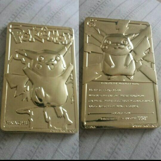 25 Gold Plated Pikachu Pokemon Card For Sale In Pittsburgh