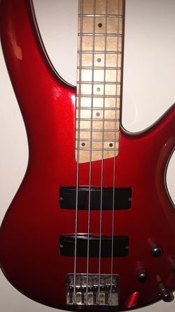 Candy apple Redn Bass Maple Ibanez