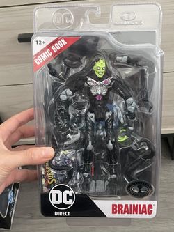 Brainiac DC Mcfarlane Page Punchers Platinum Edition 