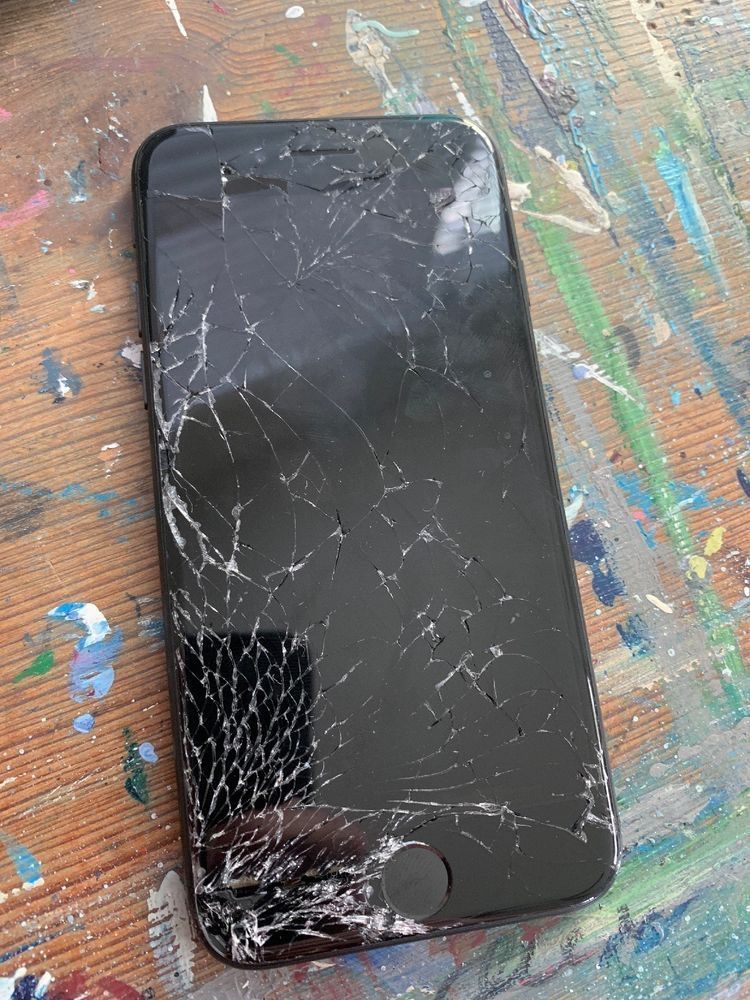 METRO PCS IPHONE 7 32gb BUSTED SCREEN TECH SPECIAL $60obo