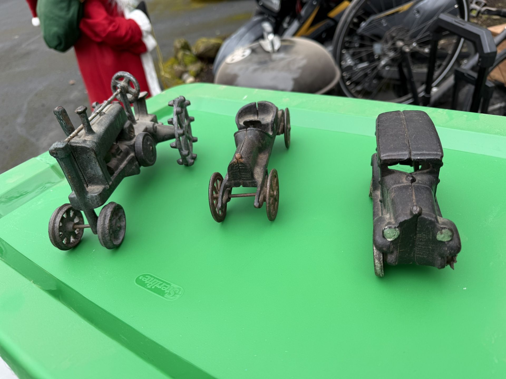 Lot Of 3 Cast Iron Cars
