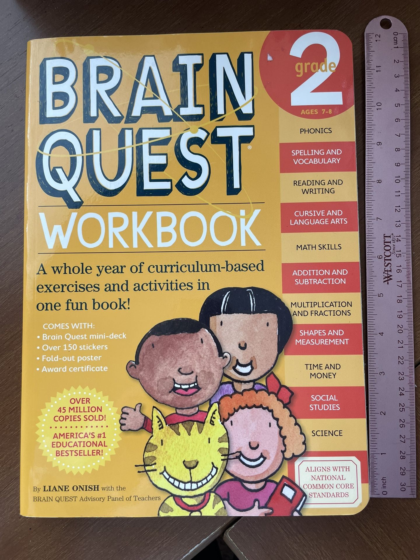Brain Quest 2nd Grade Workbook