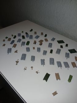 Vintage Armored Tanks And Other Military Models