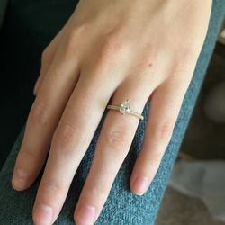 Pear Diamond Engagement Ring