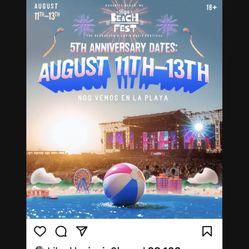 Baja Fest Tickets  GA+