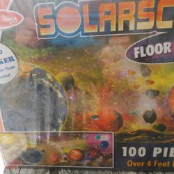 Puzzle Melissa & Doug Solarscape Floor Puzzel 100 Pieces Over 4 Feet Long