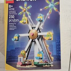 LEGO Celebration Ferris Wheel With Fireworks 