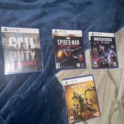 PS5 Games Bundle – 4 Games – Great Deal – $70 OBO