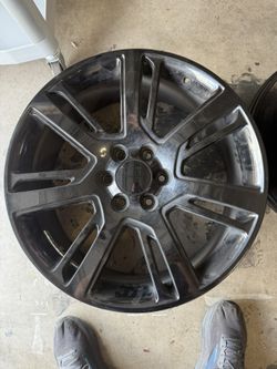 Suburban Tahoe Cadillac Escalade Yukon Chevy 22” Wheels Rims Tires Rim Black 22 Big Chevrolet